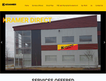 Tablet Screenshot of kramer.ca